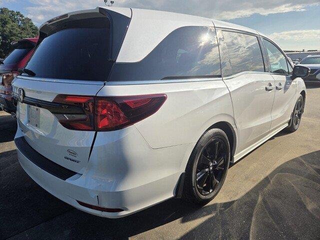 Used 2024 Platinum White Pearl Honda Sport image 4