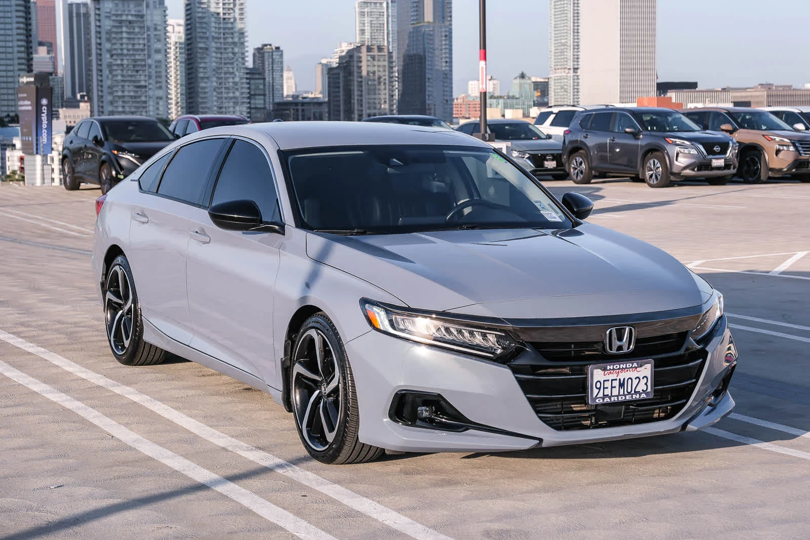 Used 2022 Sonic Gray Pearl Honda Sport SE image 3