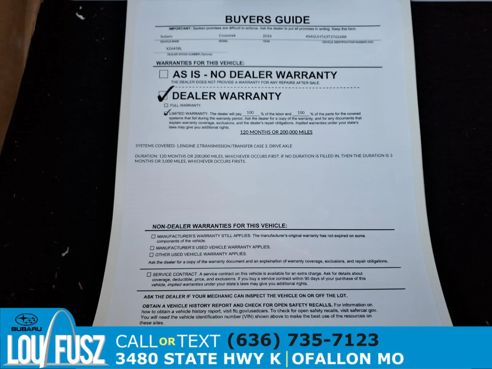 Used 2026 Crystal White Pearl Subaru Wilderness image 35