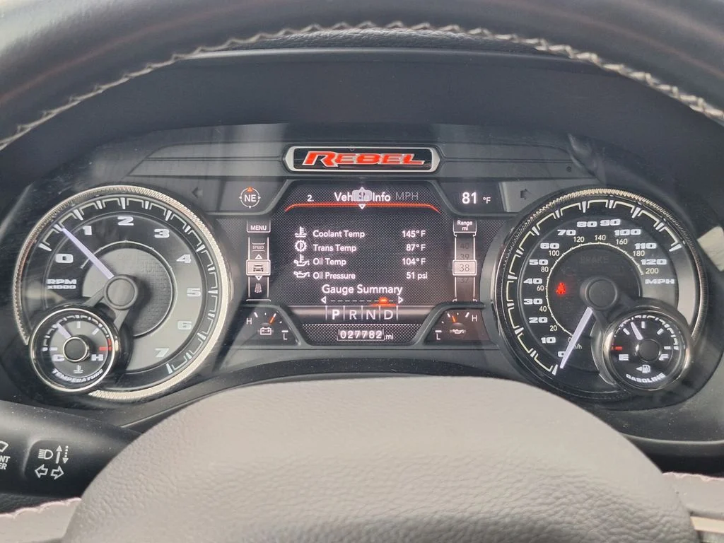 Used 2021 Silver Ram Rebel image 15