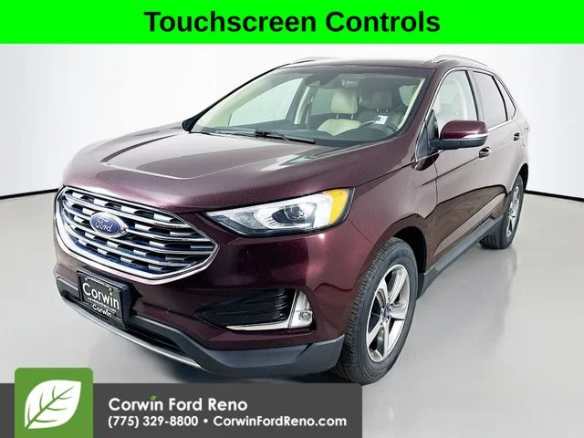 Certified Used 2020 Burgundy Ford SEL image 3
