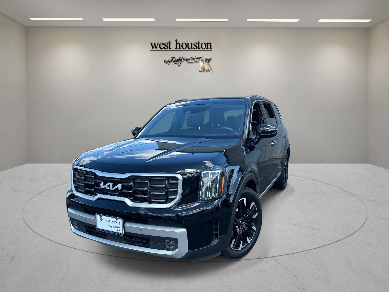 Used 2024 Ebony Black Kia SX FWD image 1