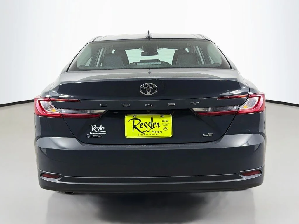 Certified Used 2025 Black Toyota LE image 7