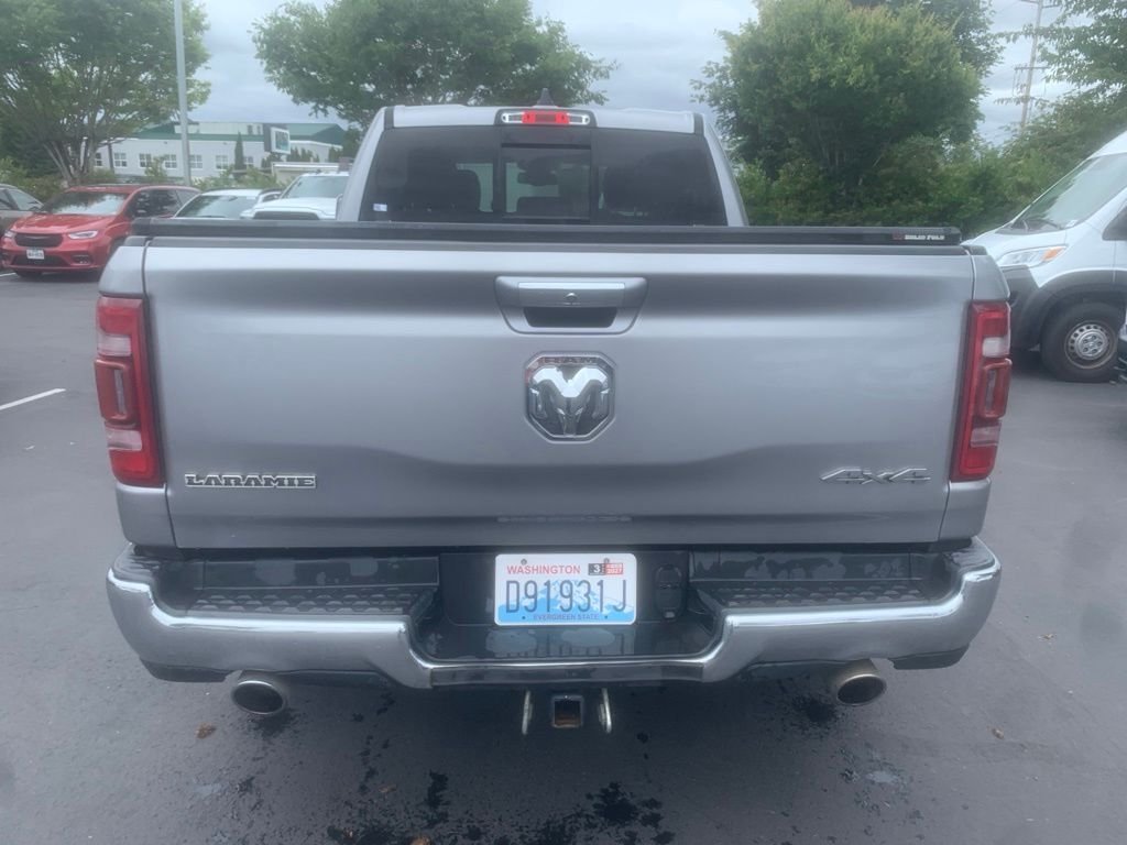 Used 2019 Billet Silver Metallic Clearcoat Ram Laramie image 3