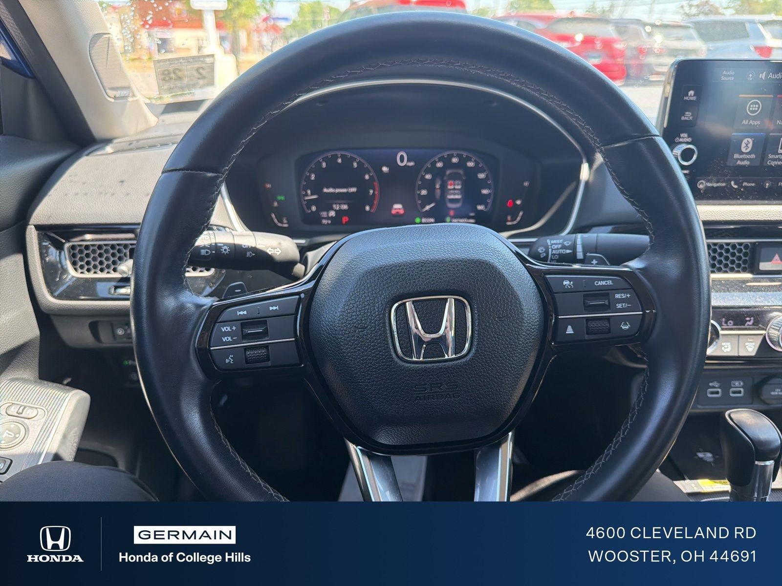 Certified Used 2023 Aegean Blue Metallic Honda 1.5T 4D TOURING image 17
