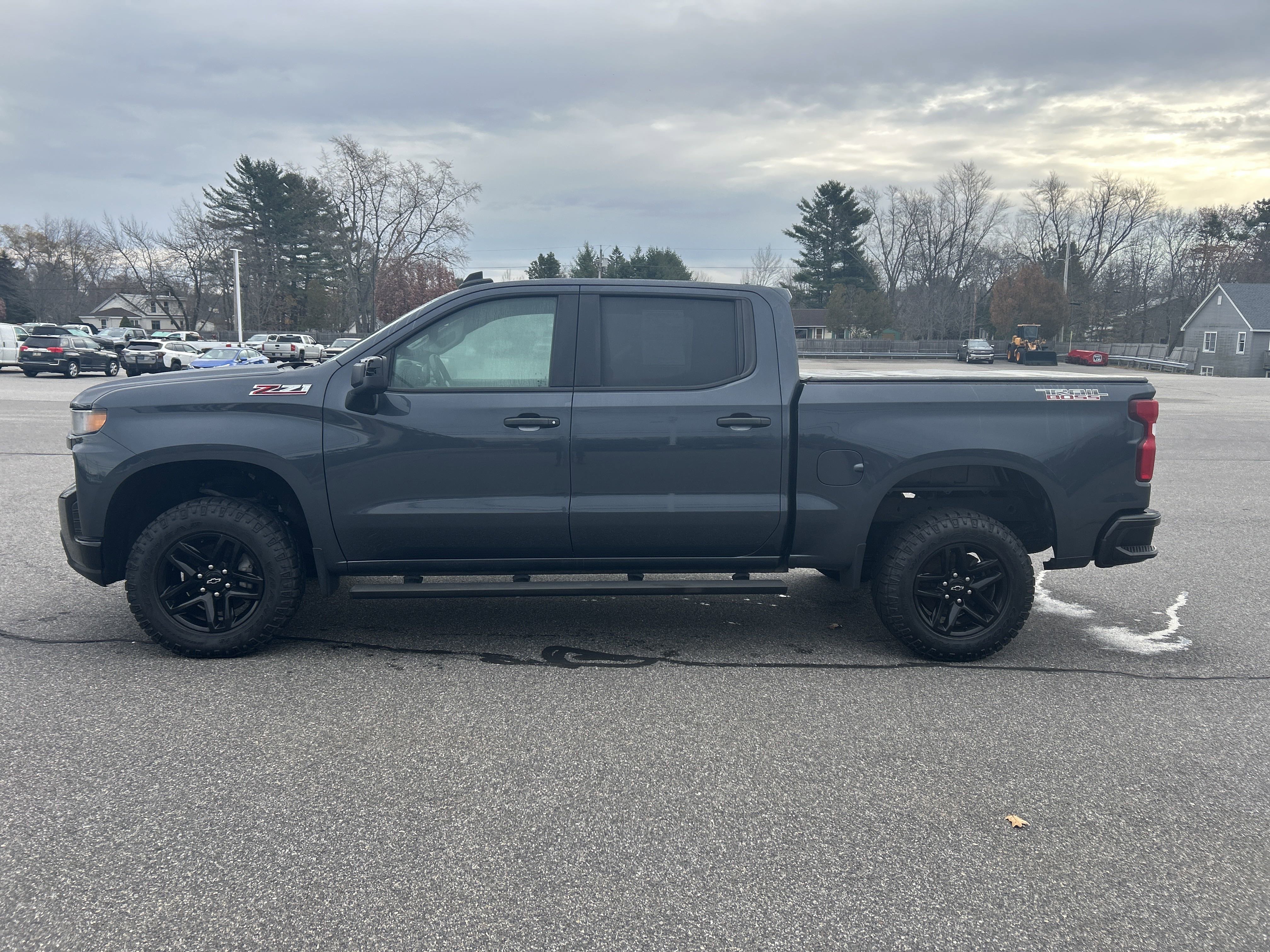 Used 2021 Shadow Gray Metallic Chevrolet Custom Trail Boss image 6