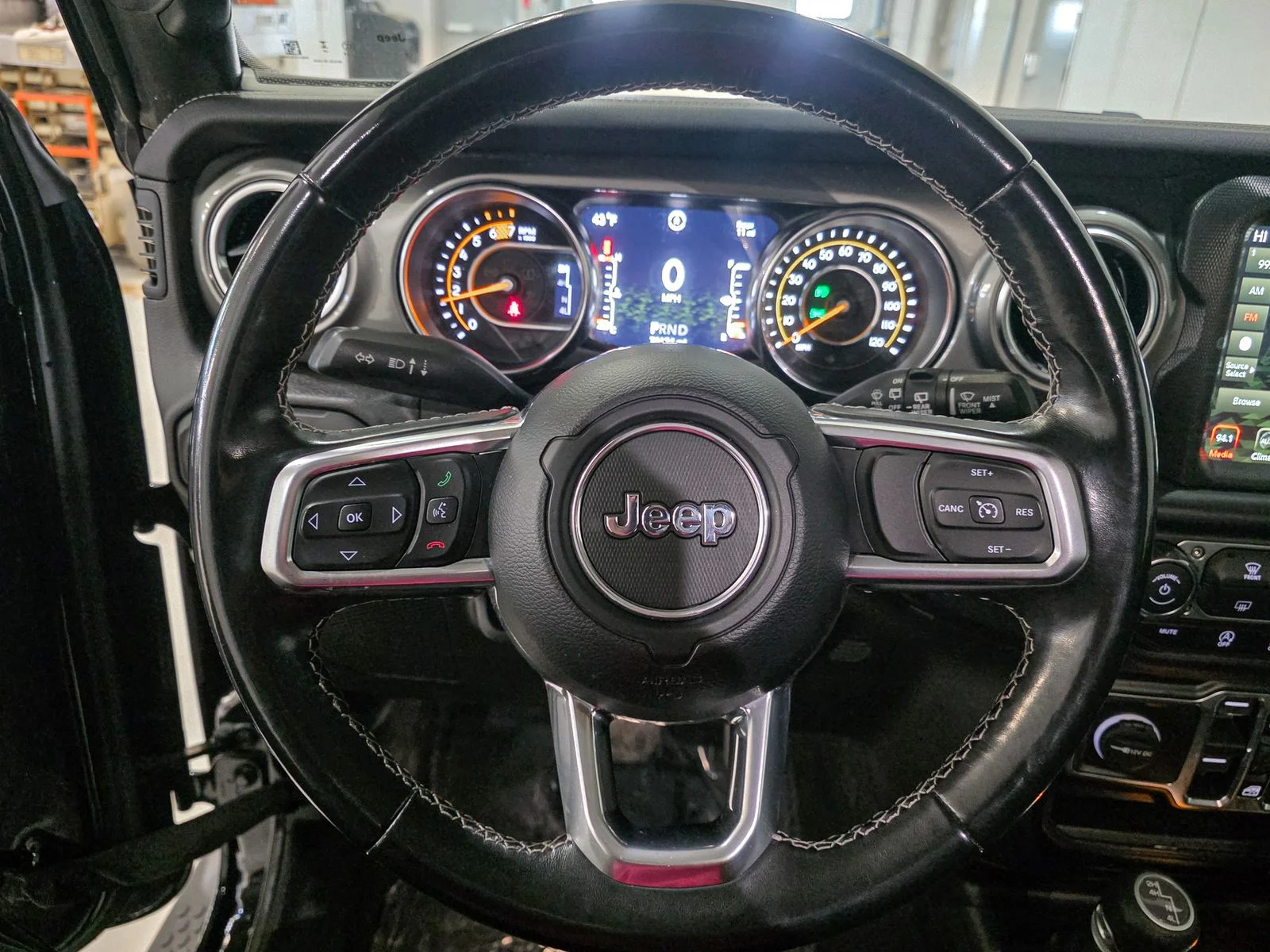 Certified Used 2021 Black Jeep Unlimited Sahara image 32