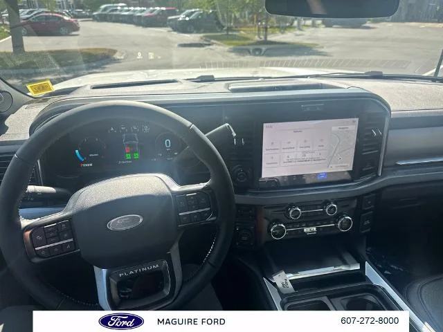New 2026 Star White Metallic Tri-Coat Ford F-350® Platinum® image 32
