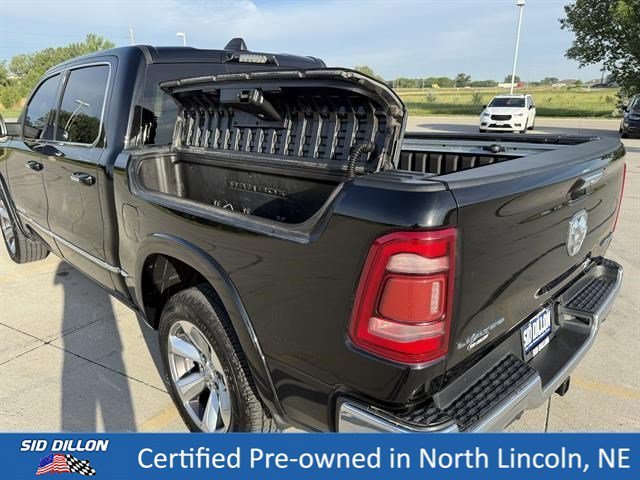 Used 2022 Diamond Black Crystal Pearlcoat Ram Limited image 8