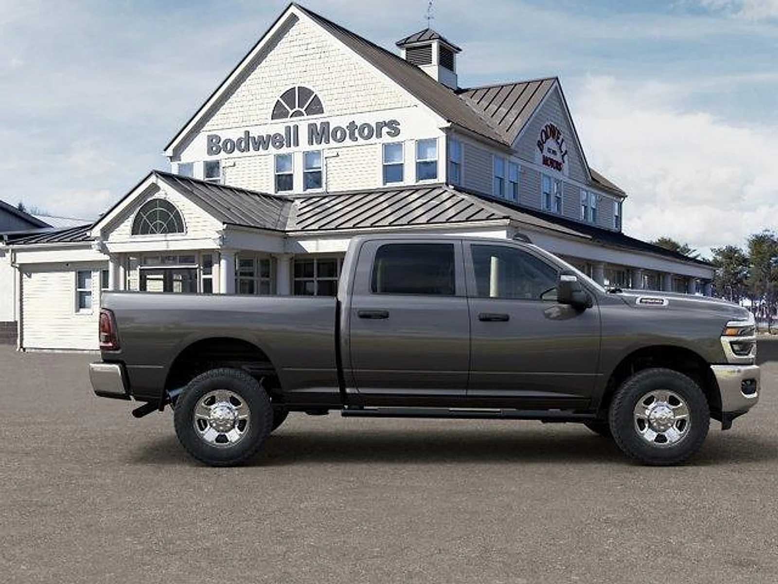 New 2026 Granite Crystal Metallic Clearcoat RAM Tradesman Crew Cab 4x4 6
