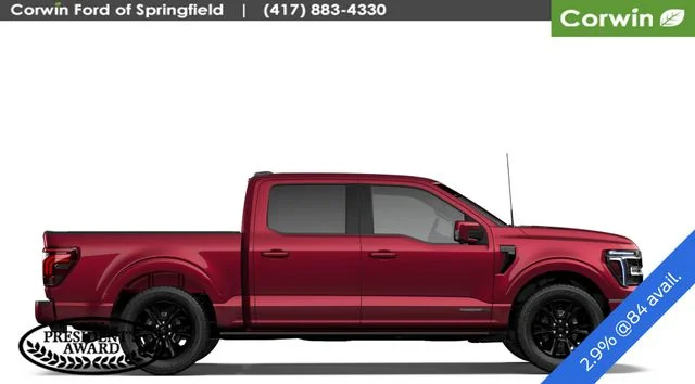 New 2026 Red Ford Platinum image 8