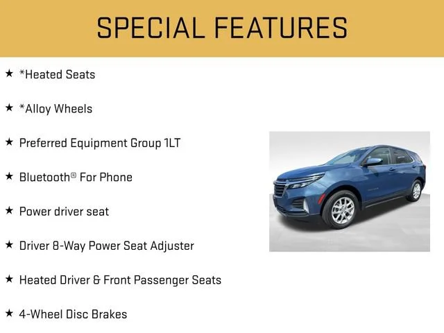 Used 2024 Lakeshore Blue Metallic Chevrolet LT image 6