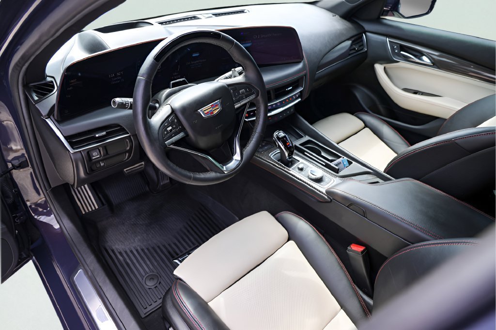 Used 2025 Midnight Sky Metallic Cadillac Sport image 9