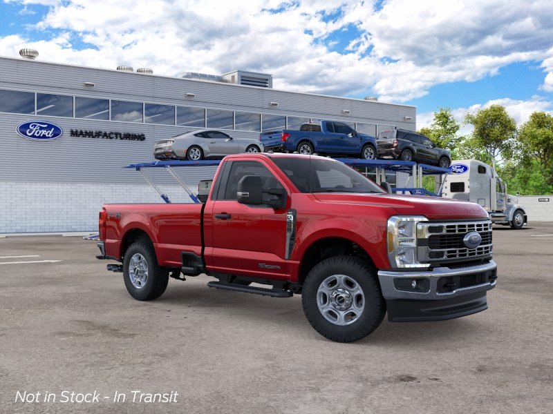 New 2026 Ruby Red Metallic Tinted Clearcoat Ford XLT image 1