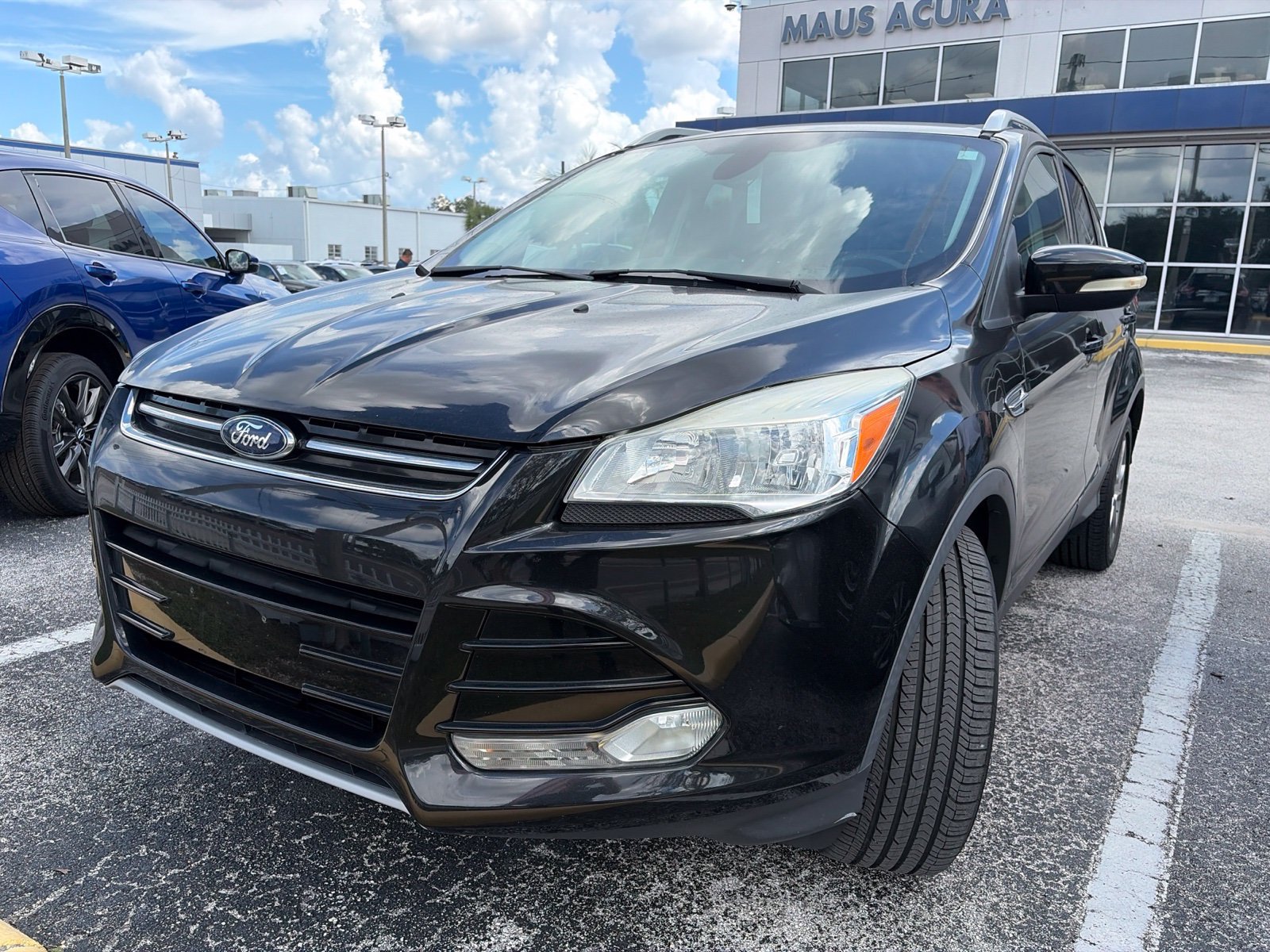 Used 2014 Black Ford Titanium image 3