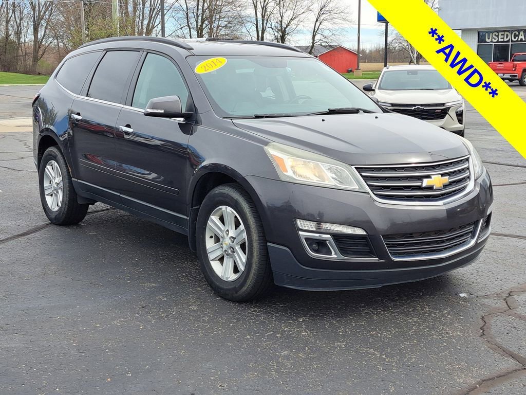 Used 2014 Chevrolet Traverse 2LT with VIN 1GNKVHKD5EJ173434 for sale in Millington, MI