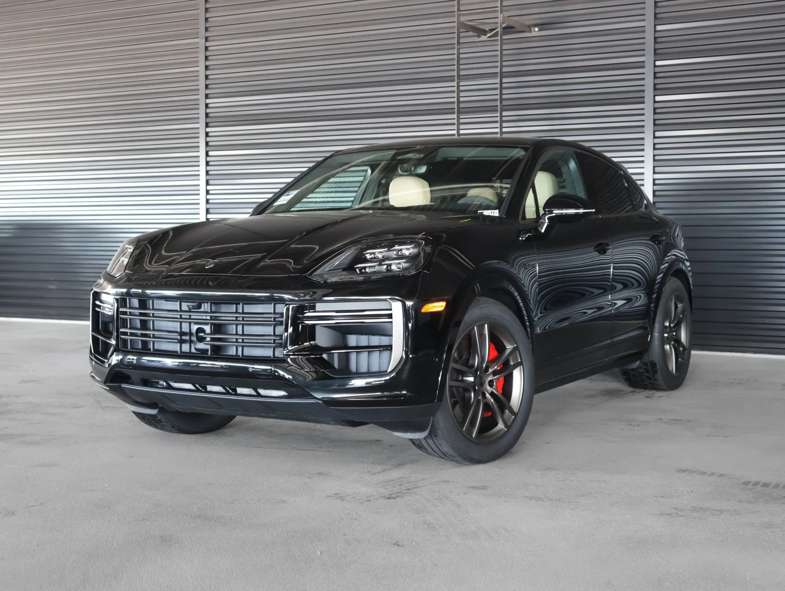 New 2026 Chromite Black Metallic Porsche Turbo E-Hybrid Coupe image 1