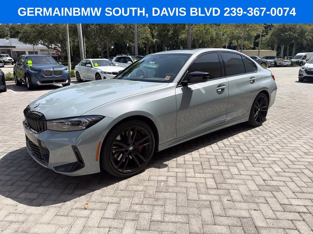 Certified Used 2023 Gray Metallic BMW 330i image 3
