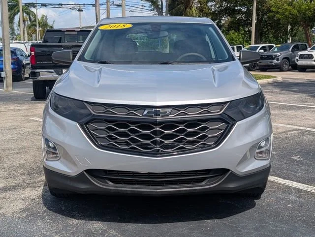 Used 2018 Chevrolet Equinox LS with VIN 3GNAXHEV5JS511689 for sale in Fort Lauderdale, FL