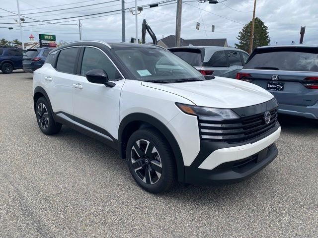 New 2026 Aspen White TriCoat / Super Black Two-tone Nissan SV image 16