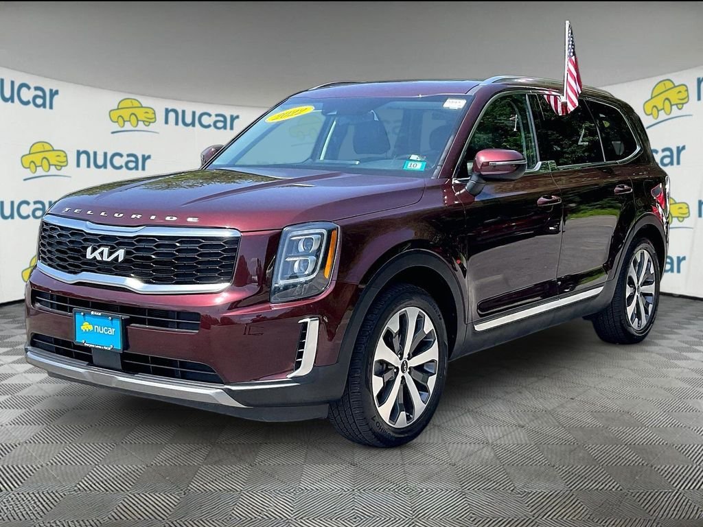 Used 2022 Purple Kia EX image 3