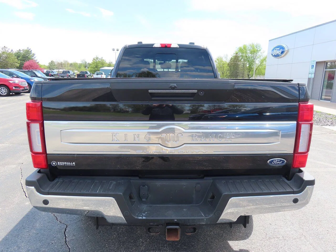 Used 2020 Agate Black Ford King Ranch 4x4 4dr Crew Cab 8 ft. LB Pickup image 5