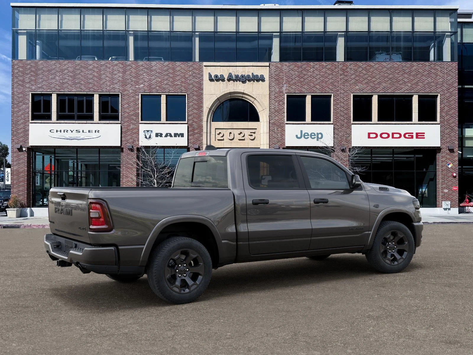 New 2027 Granite Crystal Metallic Clear-Coat Exterior Paint RAM Big Horn/Lone Star image 30