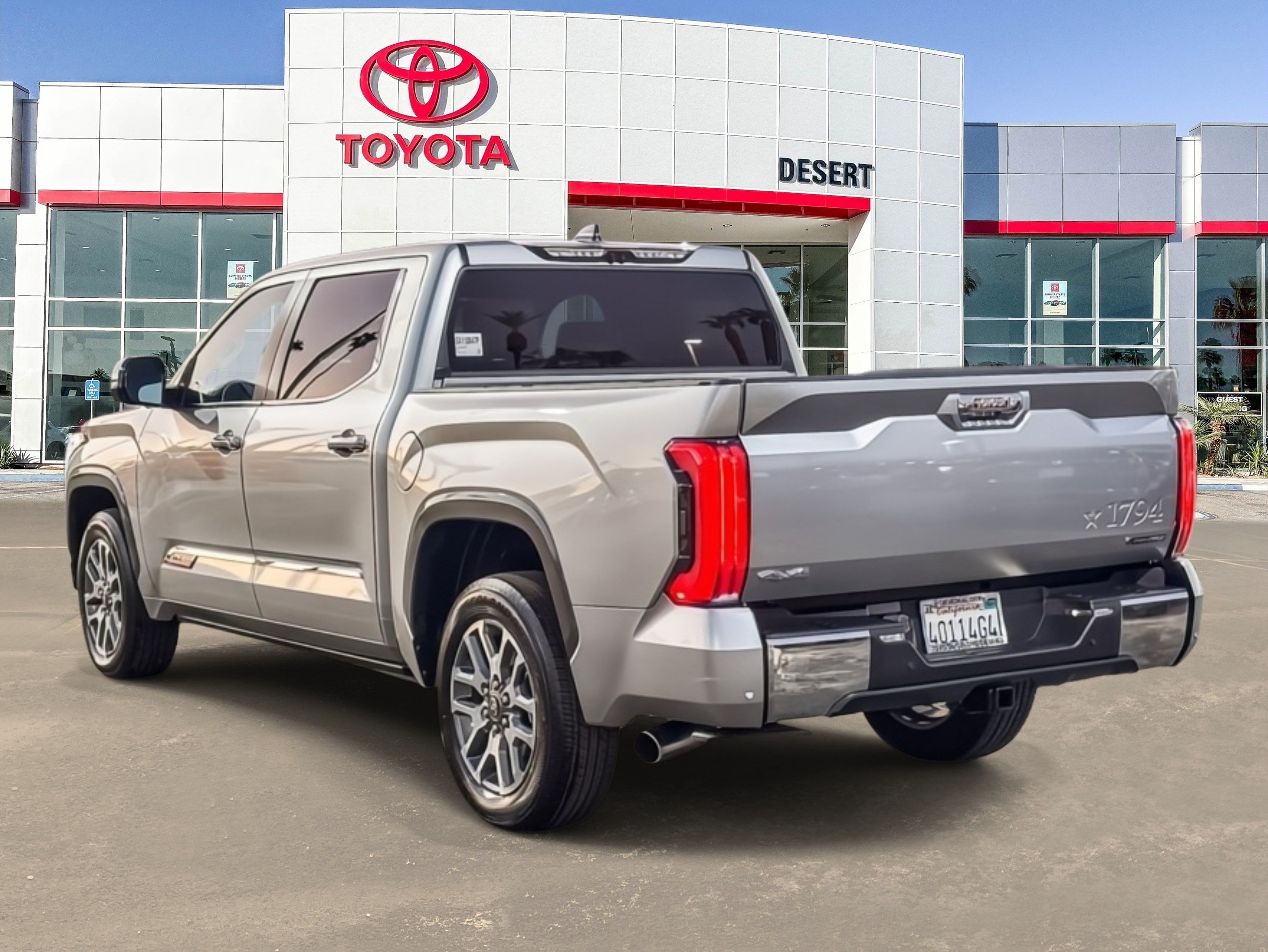 Certified Used 2025 Celestial Silver Metallic Toyota 1794 Edition Hybrid image 4
