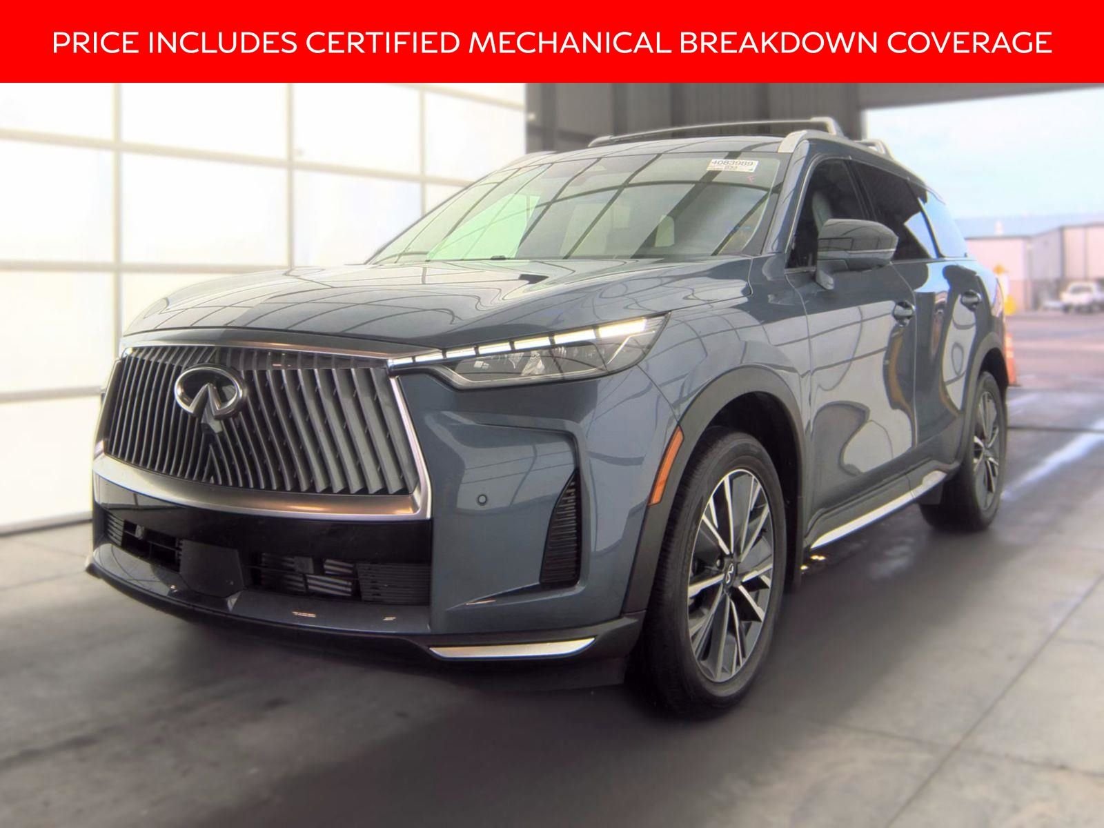 Certified Used 2026 Blue INFINITI LUXE image 1