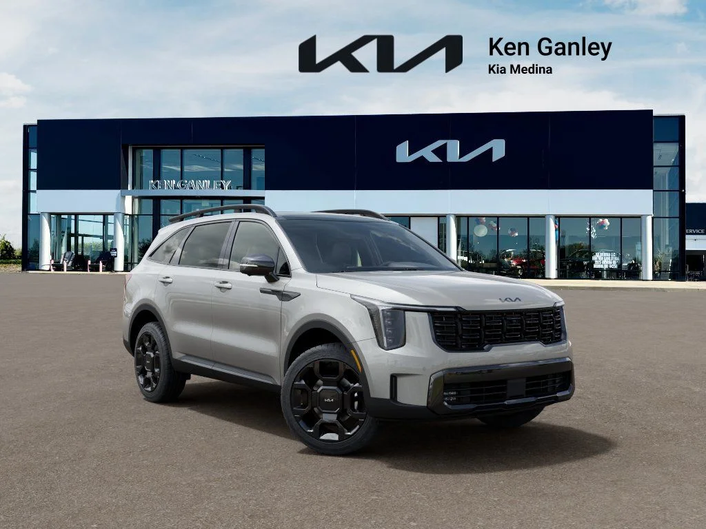 New 2026 Ivory Silver Kia X-Line SX AWD image 8
