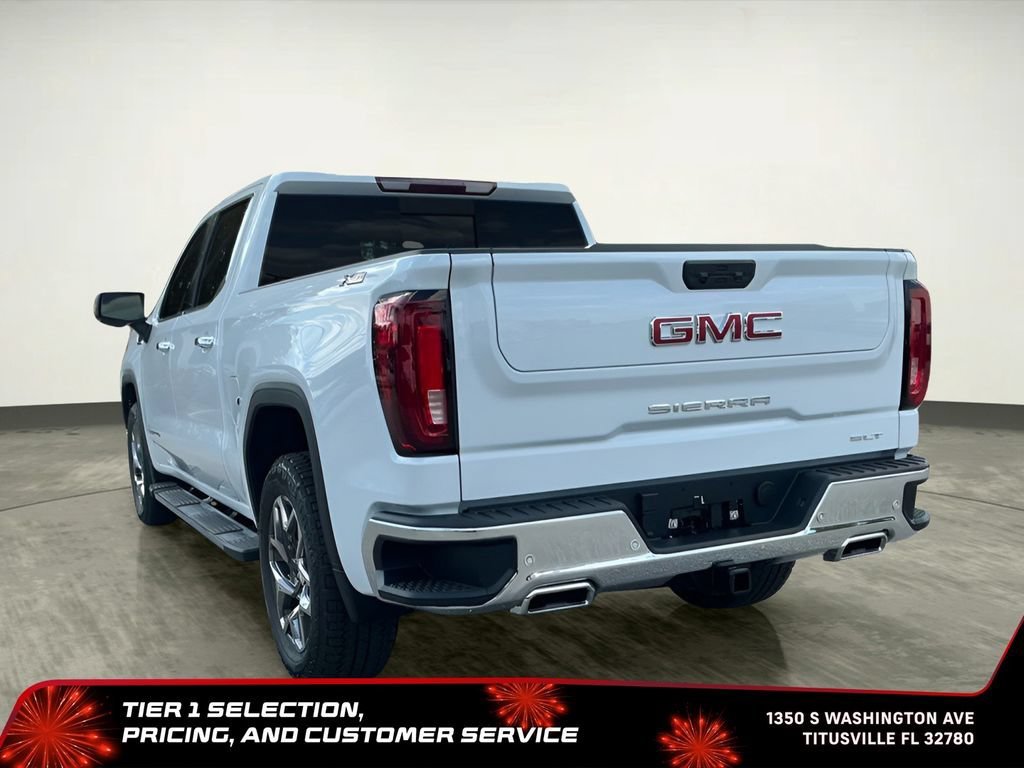 New 2026 Glacier White Tricoat GMC SLT image 6
