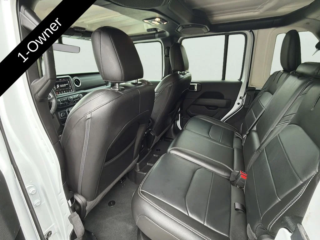 Used 2023 Bright White Clearcoat Jeep Sahara 4xe image 39
