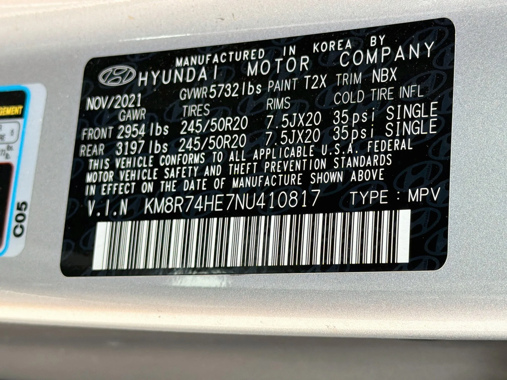 Used 2022 Typhoon Silver Hyundai Calligraphy image 46