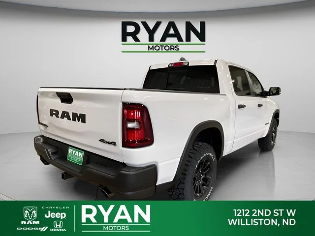 New 2026 Bright White Clear-Coat Exterior Paint RAM Rebel image 9
