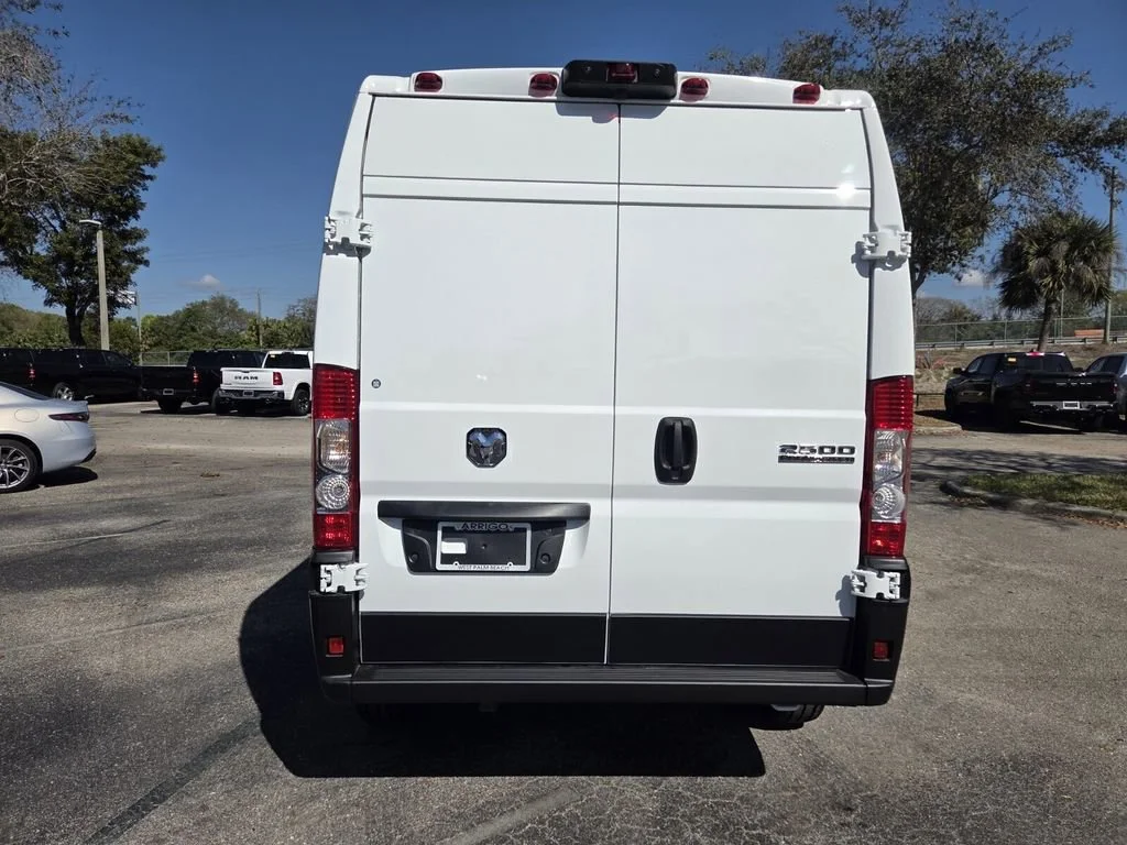 New 2026 Bright White Clear-Coat Exterior Paint RAM Tradesman image 3