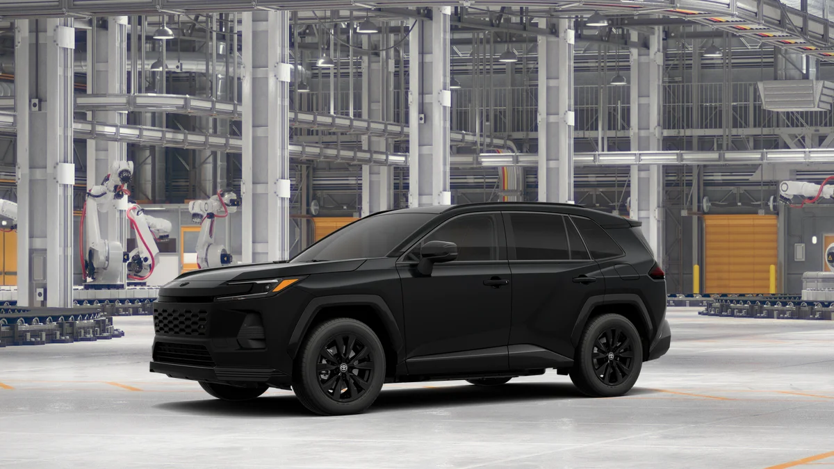 New 2026 Midnight Black Metallic Toyota SE image 2