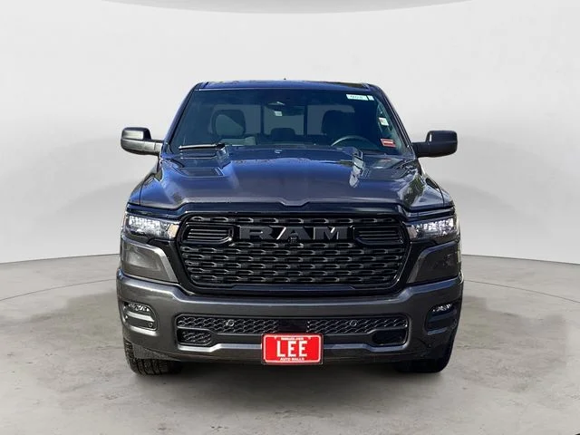 New 2026 Granite Crystal Metallic Clearcoat Ram EXPRESS CREW CAB 4X4 5