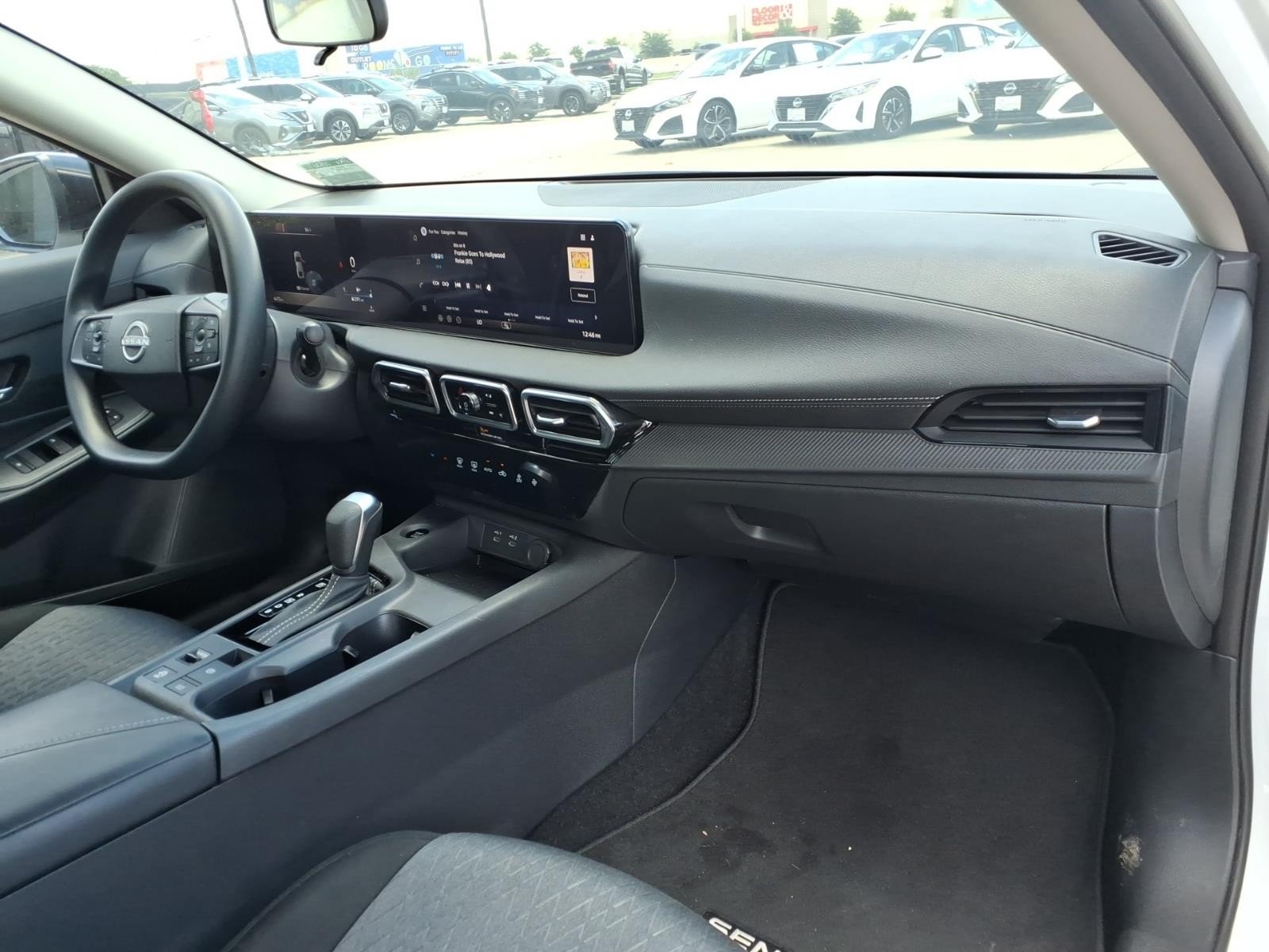 2026 Nissan Sentra SV White at Robbins Nissan