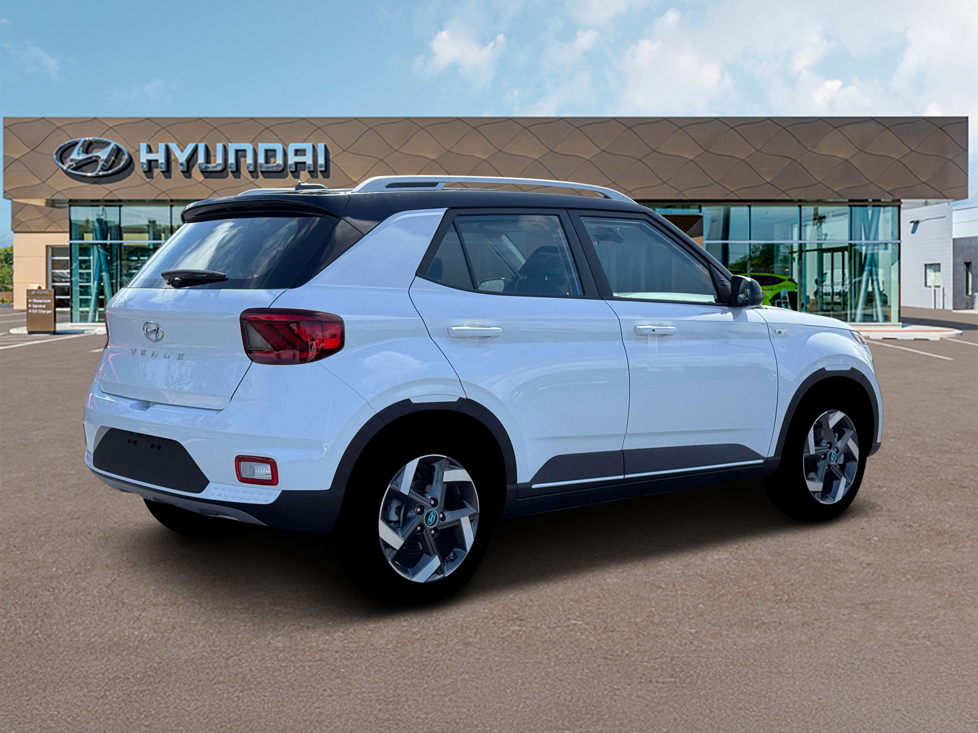 New 2026 Lunar White w/Black Roof Hyundai SEL w/Two-Tone Roof image 8