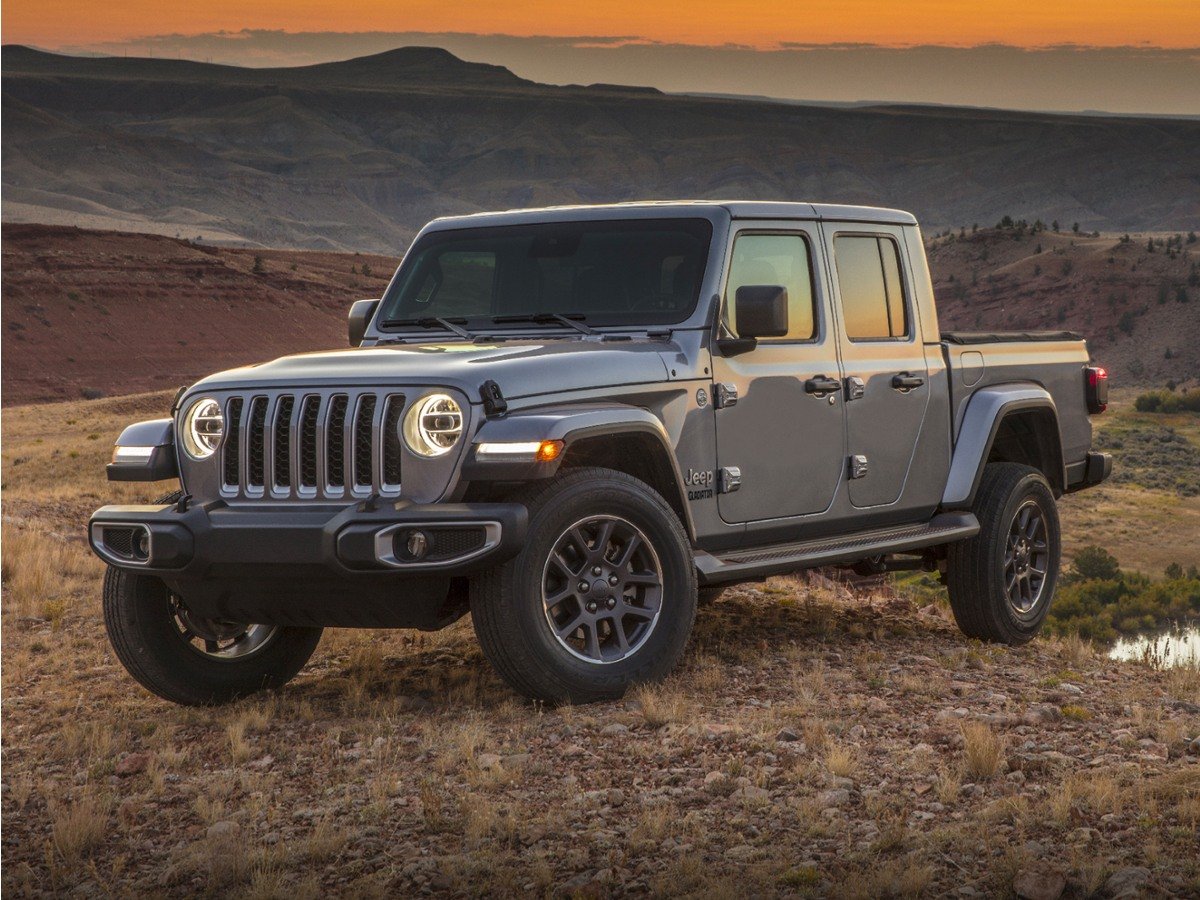 Used 2020 Gray Jeep Overland image 1