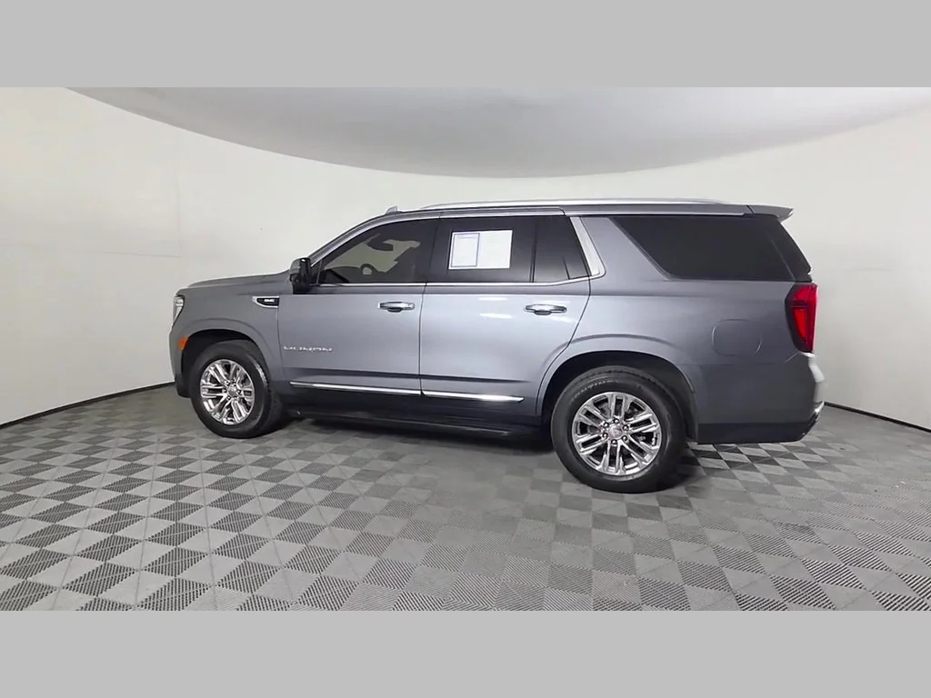 Used 2022 Satin Steel Metallic GMC SLT image 45
