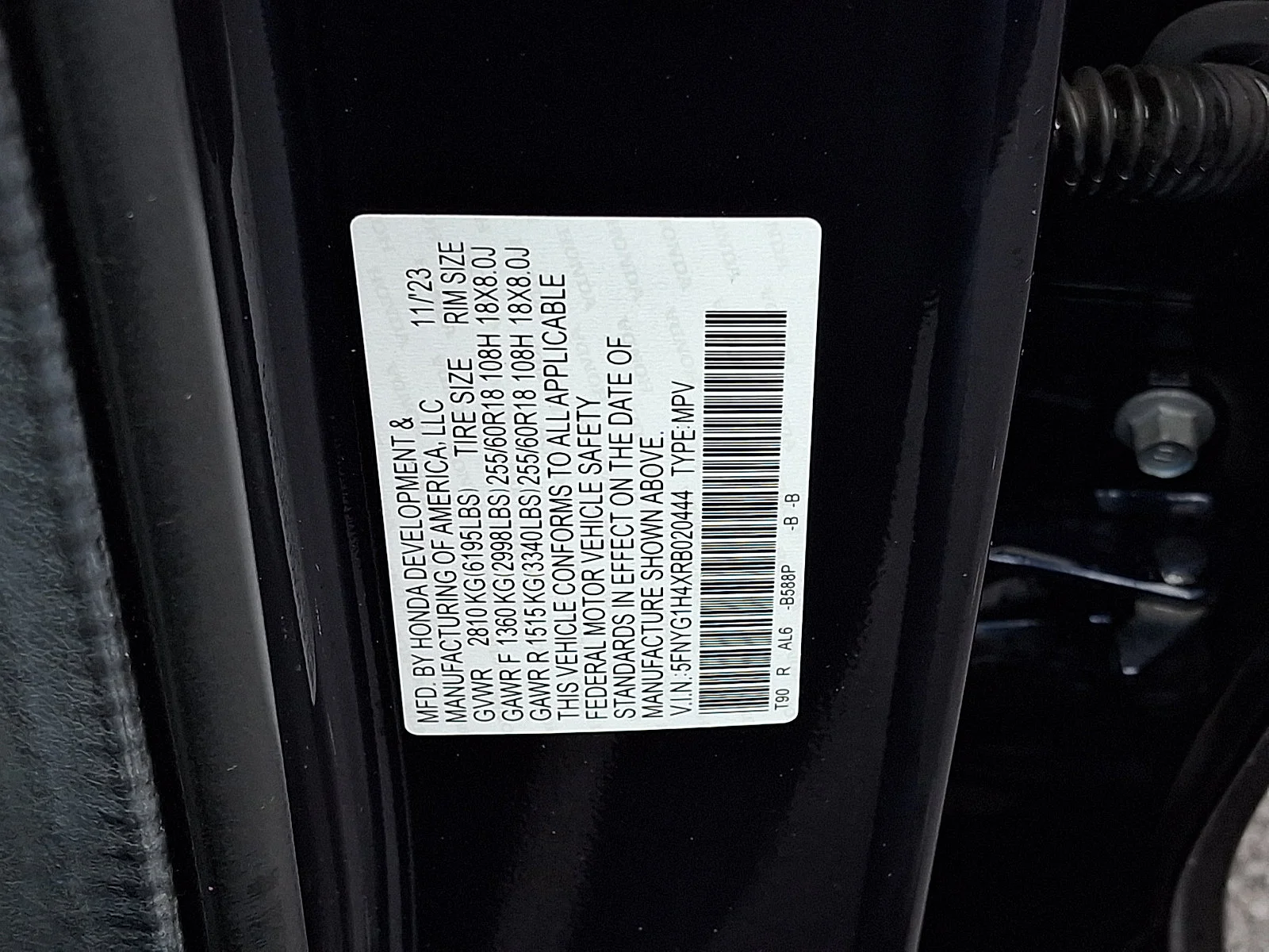 2024 Honda Pilot EX-L - Photo 26