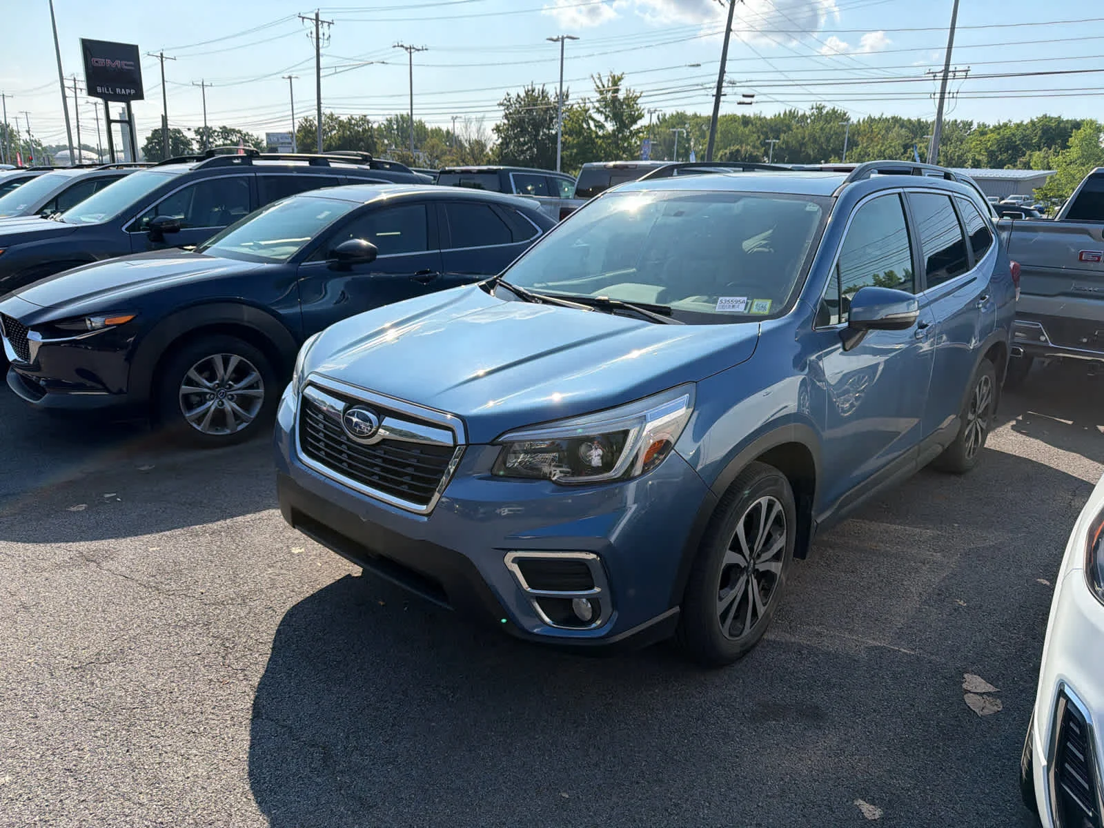 Used 2021 Horizon Blue Pearl Subaru Limited image 8