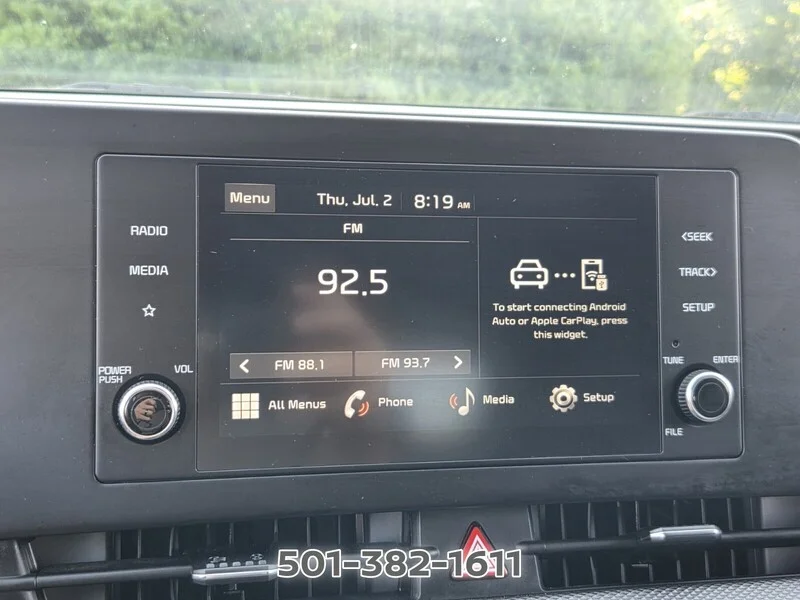 Used 2025 Steel Gray KIA LX FWD image 18