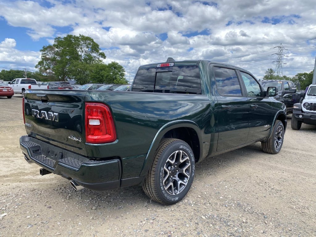 New 2026 Serrano-Green Metallic Exterior Paint RAM Laramie image 3