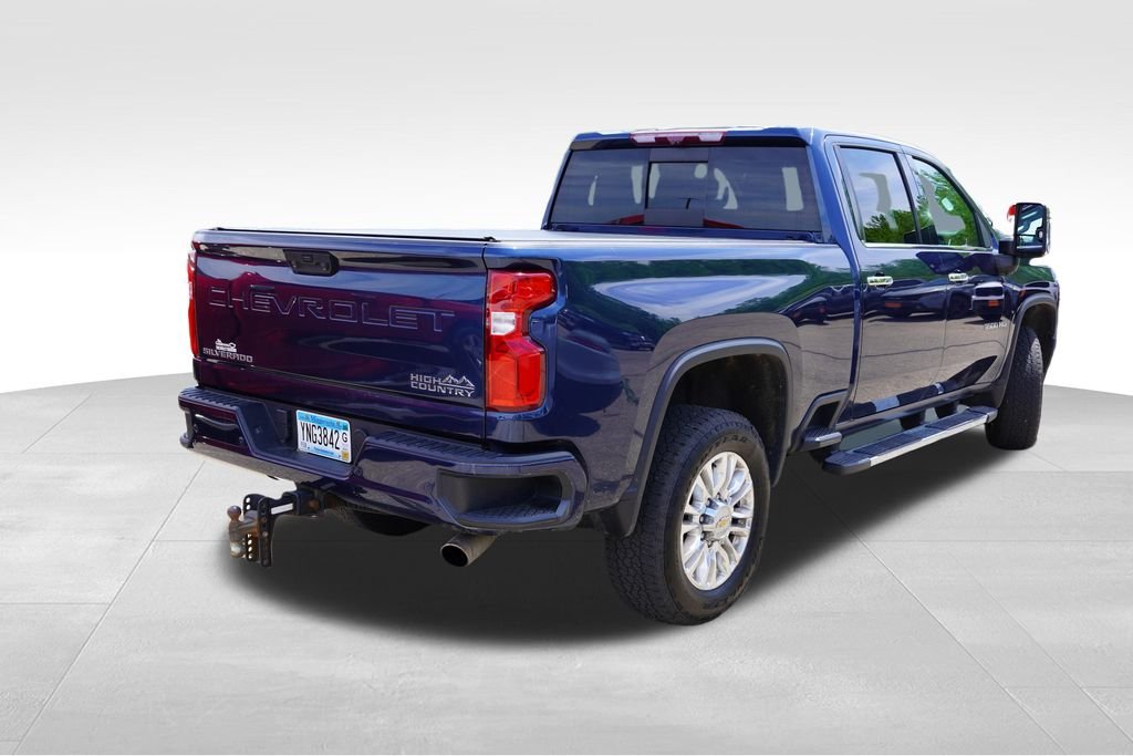 Certified Used 2023 Northsky Blue Metallic Chevrolet High Country image 3
