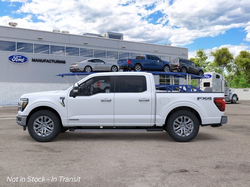 New 2026 White Metallic Ford LARIAT image 3