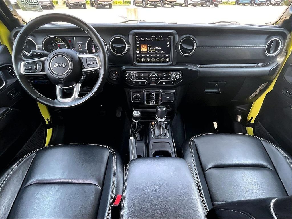 Used 2023 Yellow Jeep Sahara 4xe image 21