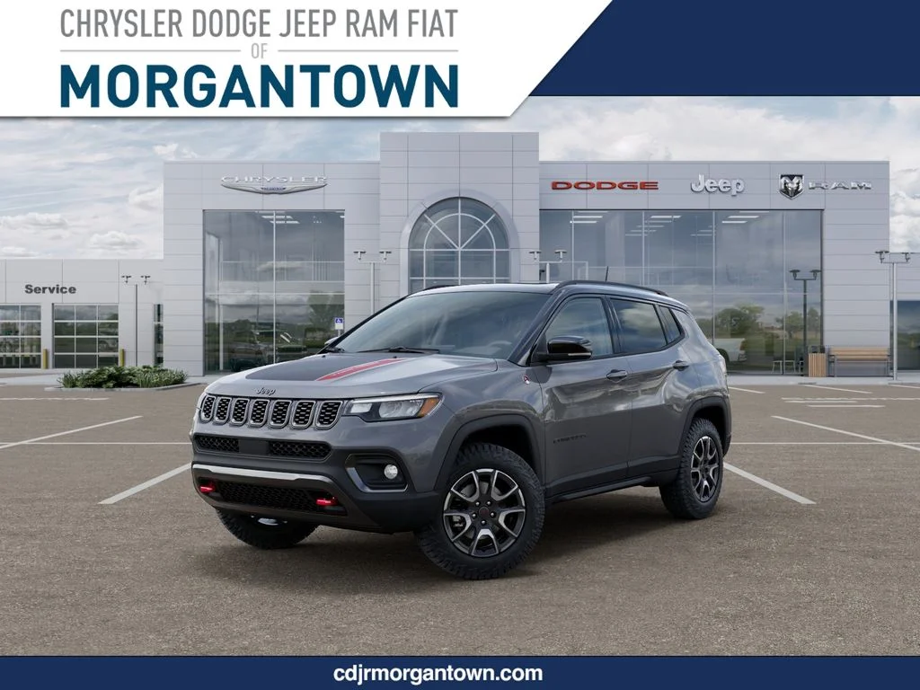 New 2026 Sting-Gray Clear-Coat Exterior Paint Jeep Trailhawk image 1
