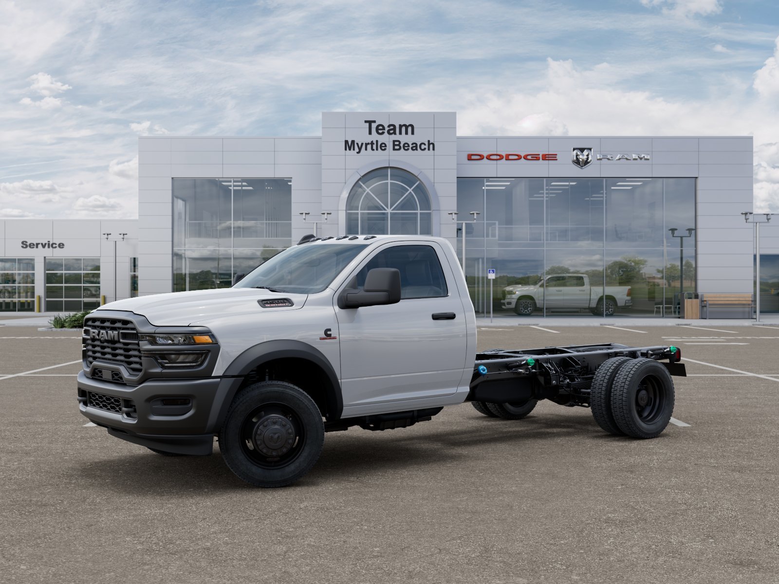 New 2025 Bright White Clearcoat RAM Tradesman image 29